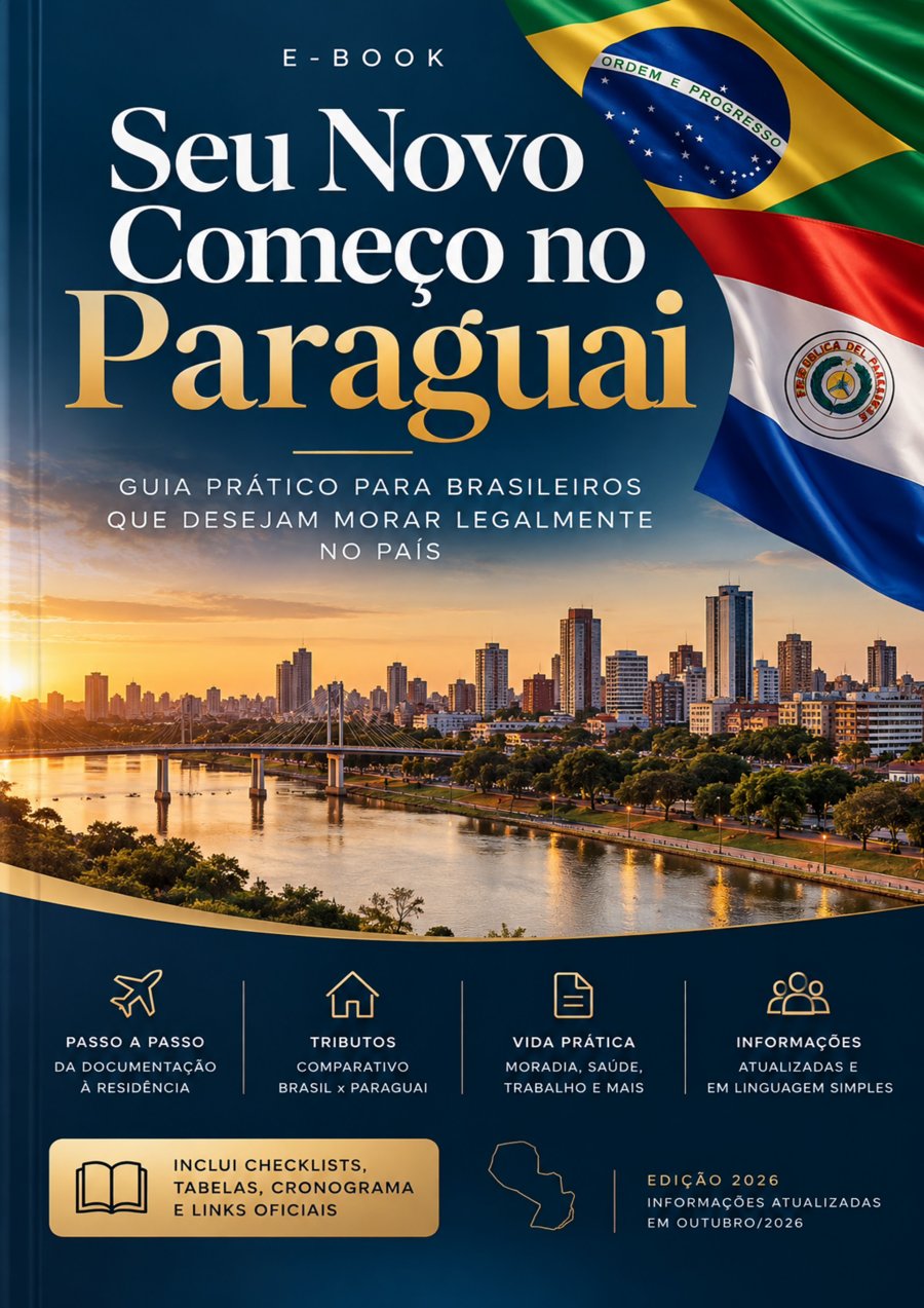 Capa do e-book Seu Novo Começo no Paraguai